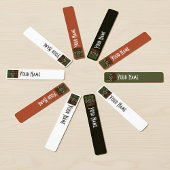 Ireland Art Deco Flag | Waterproof Name Label ラベル