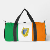 Ireland Bag, Dublin, travel, Irish Flag ダッフルバッグ (正面)