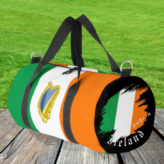 Ireland Bag, Dublin, travel, Irish Flag ダッフルバッグ
