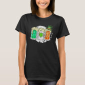 Ireland beer Irish St Patrick's Day Tシャツ (正面)