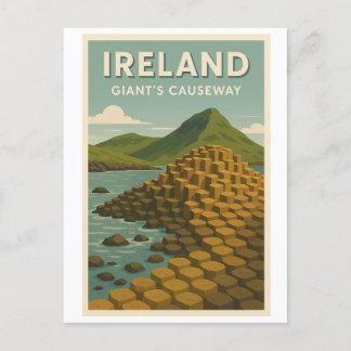 Ireland - Giant's Causeway Postcard ポストカード