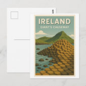 Ireland - Giant's Causeway Postcard ポストカード (正面/裏面)
