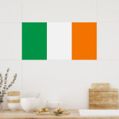 Ireland – Irish National Flag ポスター (キッチン)
