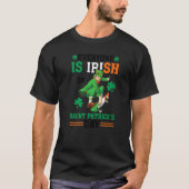 Ireland Irishman Irish Map Irish Flag St Patricks  Tシャツ (正面)