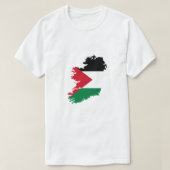 Ireland Palestine - One Struggle, One Fight Premiu Tシャツ (デザイン正面)