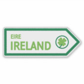 Ireland Road Sign シール (正面)