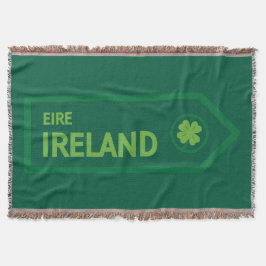 Ireland Road Sign スローブランケット