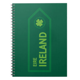 Ireland Road Sign ノートブック