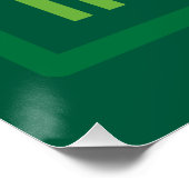 Ireland Road Sign ポスター (コーナー)