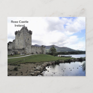 Ireland, Ross Castle, Killarney, Kerry (A) ポストカード
