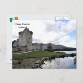 Ireland, Ross Castle, Killarney, Kerry (A) ポストカード (正面/裏面)
