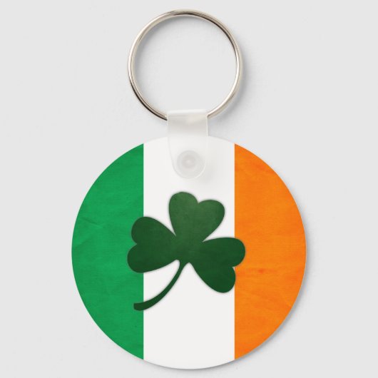 Ireland Shamrock Keychain キーホルダー (正面)