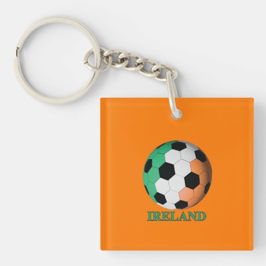 Ireland soccer キーホルダー (正面)