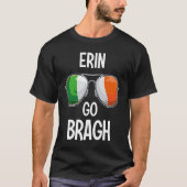 Ireland St Patrick's Day Party Irish Erin Go Bragh Tシャツ (正面)