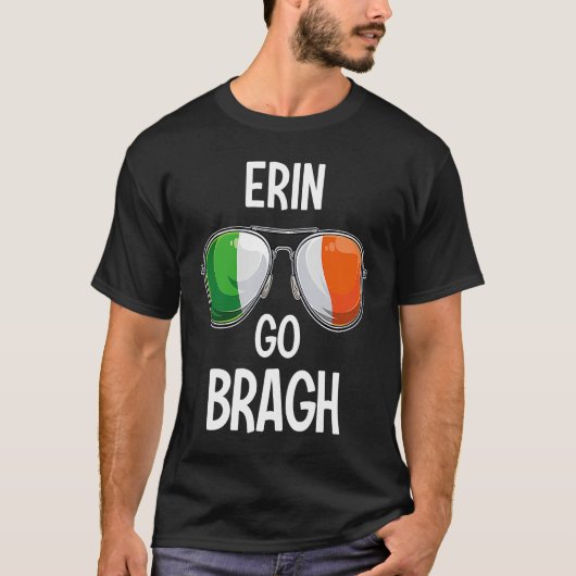 Ireland St Patrick's Day Party Irish Erin Go Bragh Tシャツ (正面)