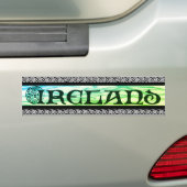 Ireland Sticker, Aufkleber, keltischer Knoten, バンパーステッカー (車上)