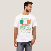 Ireland Ugly Christmas Sweater Tシャツ (正面フル)