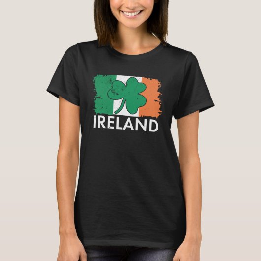 Ireland USA America Irish Gaelic American 6 Tシャツ (正面)