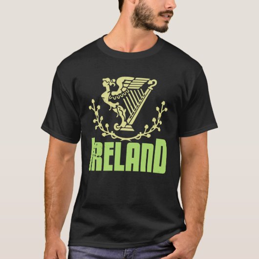 Ireland USA America Irish Gaelic American Tシャツ (正面)