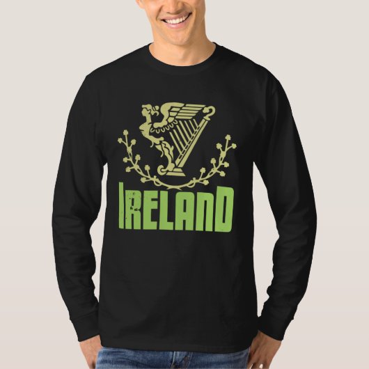 Ireland USA America Irish Gaelic American Tシャツ (正面)