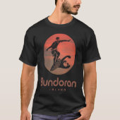 Ireland windsurfing surfing surfer Bundora Tシャツ (正面)