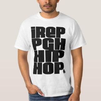 iREP PGHのヒップホップ Tシャツ