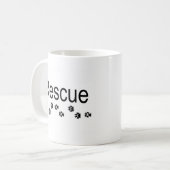 iRescueのコーヒーカップのマグ コーヒーマグカップ (正面左)