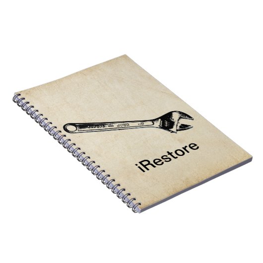iRestore Handyman Notebook ノートブック (右側)