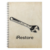 iRestore Handyman Notebook ノートブック (正面)