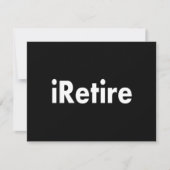 iRetire カード (正面)