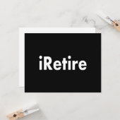 iRetire カード (正面/裏面インサイチュ)