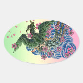 Irezumihouou 楕円形シール (正面)