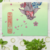 Irezumikoi キッチンタオル (折り畳み)