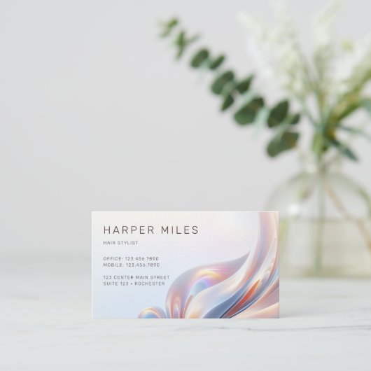 iridecent  名刺 (スタンド正面)