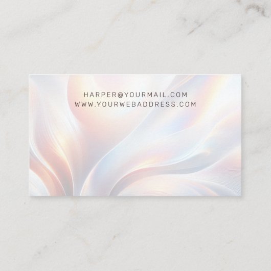 iridecent  名刺 (裏面)