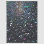 Iridescent Abstract Stained Glass Pattern 薄葉紙 (正面)