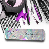 Iridescent Businessモダンロゴ名タグ 名札