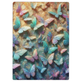 Iridescent Butterfly Garden クリップボード (裏面)