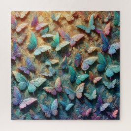 Iridescent Butterfly Garden ジグソーパズル