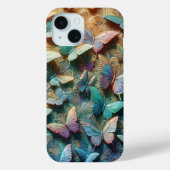 Iridescent Butterfly Garden Case-Mate iPhoneケース (裏面)
