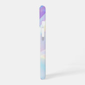Iridescent Crystal Prism Holographic Design iPhone 16ケース (左側面)