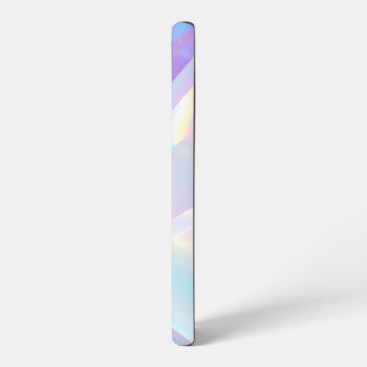 Iridescent Crystal Prism Holographic Design Samsung Galaxyケース (左側面)