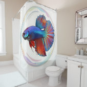 Iridescent Current - シャワーカーテン (インサイチュ)