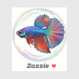 Iridescent Current - Square Vinyl  シール