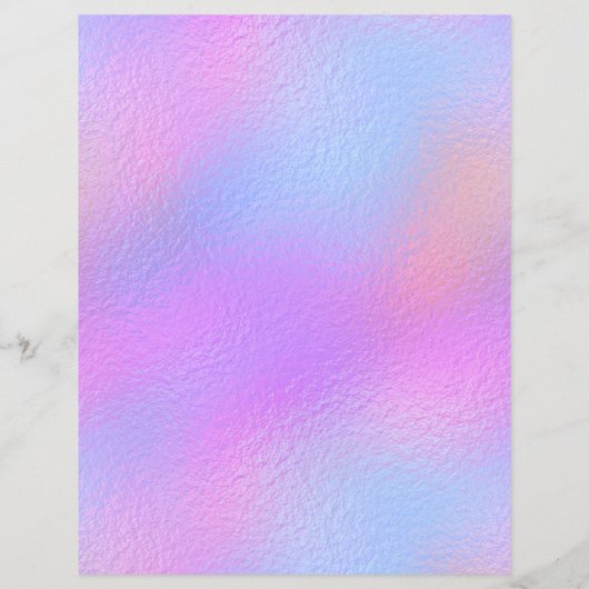 Iridescent Faux Foil Scrapbook Paper No. 63 (裏面)
