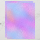 Iridescent Faux Foil Scrapbook Paper No. 63 (正面/裏面)