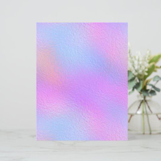 Iridescent Faux Foil Scrapbook Paper No. 63 (スタンド正面)