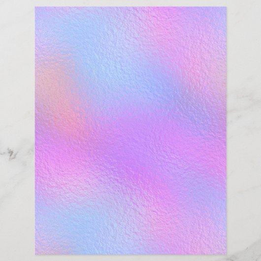 Iridescent Faux Foil Scrapbook Paper No. 63 (正面)