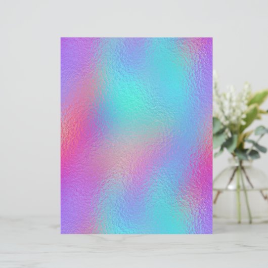 Iridescent Faux Foil Scrapbook Paper No. 67 (スタンド正面)