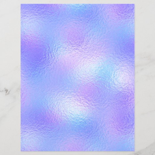 Iridescent Faux Foil Scrapbook Paper No. 68 (裏面)